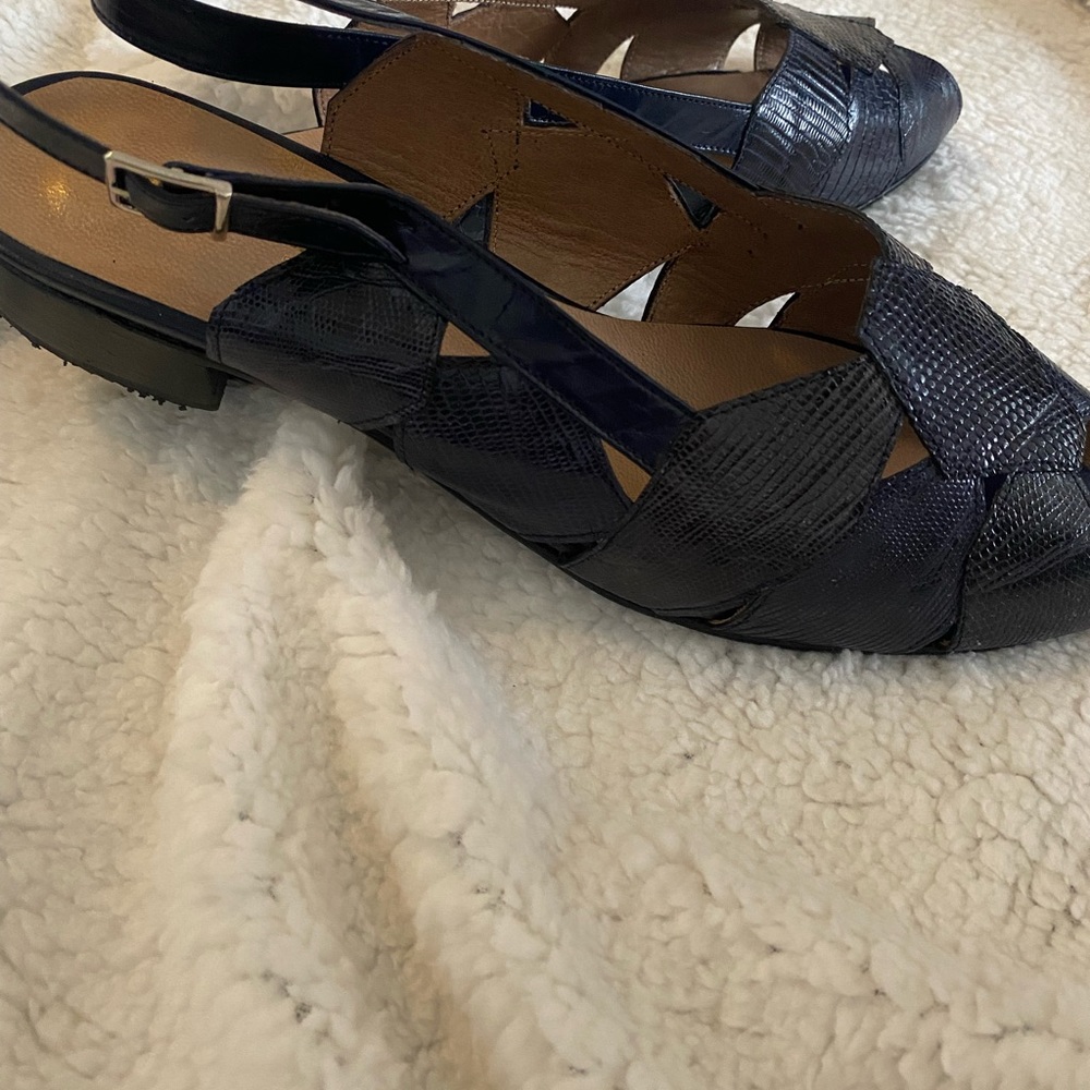 New Alligator Sandals